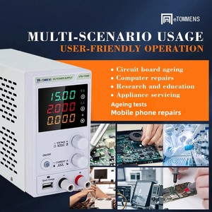 แหล่งจ่ายไฟสำหรับห้องปฏิบัติการ ETM-MF 30V 60V 100V แรงดันไฟฟ้าขาเข้า 110V/220V แบบสวิตชิ่ง 0-10A 50/60Hz ผลิตในจีนแผ่นดินใหญ่ - Product Image 6