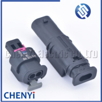 Connecteur d'injecteur de carburant automatique à 2 broches étanche pour capteur d'impact 4F0973702 0-2112986-1 1-1718643-1 4F0 973 702