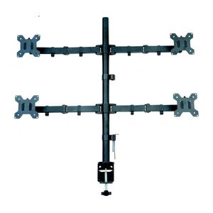 New <b>Computer</b> <b>Desk</b> Vesa Monitor Stand Four Monitor Mount Arm for 13-27" Lcd Led Monitors - Product Image 5