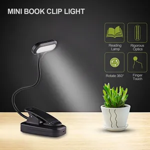 Lumières de Noël, nouvelle lampe de lecture pour livre, lampe de lecture LED pour la lecture au lit - Lecture nocturne sans endommager les yeux - Product Image 5