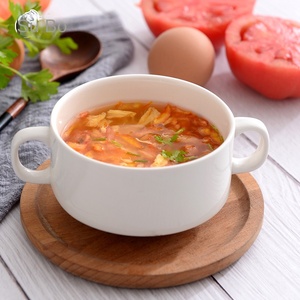 Soupe en gobelet Su Bo <span class=keywords><strong>Tomate</strong></span> et Œuf 8g avec légumes frais et poudre <span class=keywords><strong>de</strong></span> poulet Soupe instantanée - Product Image 3