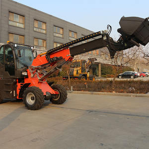 Diakui <span class=keywords><strong>CE</strong></span> TL1500 1.5 Ton 4x4 ATV Bucket <span class=keywords><strong>Loader</strong></span> bingkai artikulasi teleskopik roda bom Mini perubahan cepat hidrolik - Product Image 1