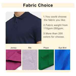 เสื้อโปโลสำหรับผู้ชายเสื้อสองชั้นชุดทำงานผ้าทอสีล้วนพิมพ์ลายดีไซน์100% เสื้อยืดจำนวนมาก - Product Image 2