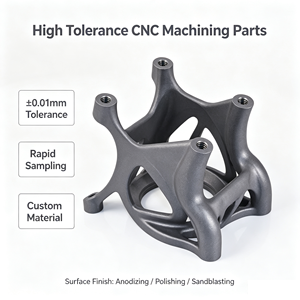 One Stop Custom Processing Aluminum CNC Machining & SLM 3D Metal Printing OEM Service - Product Image 1