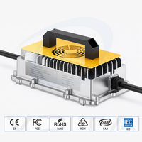 Chargeur embarqué VOITATOP VT-QA900W 900W OBC étanche IP67 pour chariot de golf, marine, véhicule électrique 36V~72V LiFePO4 intelligent