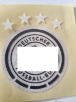 Écusson de football Copa Mexique 2026-2027, écologique, en silicone TPU découpé au laser, gaufré 3D, avec étiquette tissée Tatami, autocollant pour maillot
