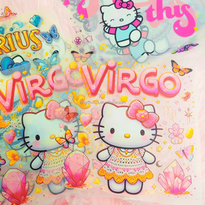 Tùy Chỉnh Phim Hoạt Hình Mèo Truyền Nhiệt In Ấn Bền Pet Nhựa Sol Với Thiết Kế Thời Trang Có Thể Giặt Vinyl Sticker - Product Image 3