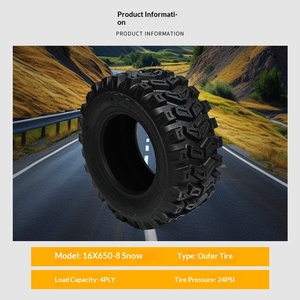 <span class=keywords><strong>Pneu</strong></span> radial plein 16X650-<span class=keywords><strong>8</strong></span> pour déneigement, véhicule tout-terrain, moto, chariot - Fabricants personnalisés - Product Image 3