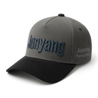 Gorra de Béisbol Unisex Personalizada con Logotipo Bordado, 5 Paneles, Visera Curva, Estilo Vintage Retro Hip Hop, 100% Algodón