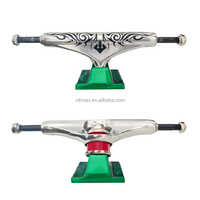 Enigma 5.0/5.25/5.5 pouces, trucks de skateboard en métal massif, double rocker, roulements ABEC-7, moulage par gravité, haute vitesse, charge 150 kg