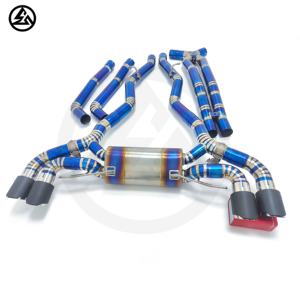 Tuyau d'échappement Valvetronic en titane haute Performance CSZ pour BMW M5 Competition F90 4.4T 2018 Excellent ajustement Silencieux Catback - Product Image 5