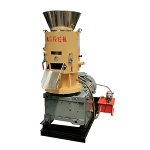 Home use Wood Pellet Processing Granulators Grain Husk Palm Kernel Shell Wood Pelletizer Machine Price