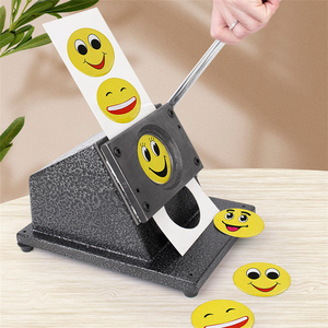 Heavy Duty Card Punching <b>Machine</b> Black Manual Operation High Safety Level <b>Paper</b> <b>Processing</b> Equipment - Product Image 6