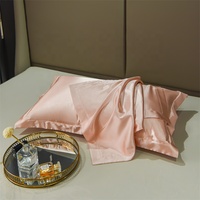 Les fabricants produisent directement des taies d'oreiller en satin en fibres chimiques, taie d'oreiller en Imitation soie