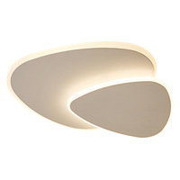 Lustre moderne lampe à Led minimalisme plafonnier encastré pour la maison monté chambre salon plafonnier rond