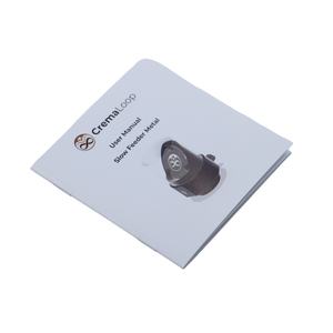 157g 110x110mm China op maat gemaakte kartonnen handgeschreven prachtige promotionele parfum SPA autowas kleding geweven gelamineerde brochure - Product Image 1