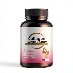 Private Label/OEM ODM Collagen White Beauty Capsules 60 Count Premium <b>Skin</b> Brightening Antioxidant Health <b>Supplement</b> <b>for</b> Women - Product Image 1