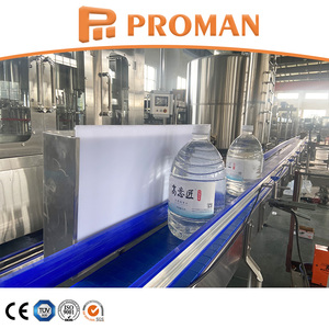 Usine de remplissage et d'embouteillage d'eau pure industrielle pour fûts en plastique de 3 à 10 L avec embouchures de 45 et 48 mm - Product Image 6