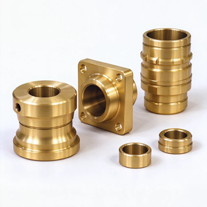 Douilles en laiton à haute tolérance sur mesure, paliers en bronze à bride multi-styles OEM pour l'automatisation et les systèmes mécaniques - Product Image 2