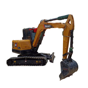 Pelles d'occasion SANY 60C 60 tonnes mini pelle sur chenilles d'occasion 60C 6 tonnes machines de construction d'occasion - Product Image 1