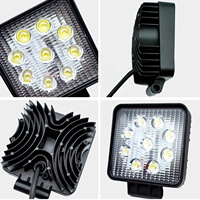 SMBX 14 LED Projecteur de Travail Automobile 27W 4000 Lumens 10V-30V Rechargeable 4x4 Pouces Garantie de Deux Ans Projecteur de Travail LED