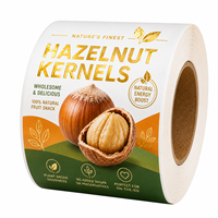 Étiquettes personnalisées en feuille d'or autocollantes avec logo de marque, vinyle imperméable pour l'emballage des pots alimentaires et l'impression d'étiquettes