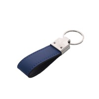 Porte-clés crochet de bagage vierge en cuir PU et alliage de zinc pour sublimation DIY RY20006, style minimaliste moderne, fabriqué en Chine