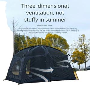 Nouvelle Tente <span class=keywords><strong>de</strong></span> Glamping Pliante LIAO 2026 pour l'Extérieur, Ultralégère, Grande Capacité, Double Plancher, pour Loisirs, Fêtes, Camping Familial avec Protection Solaire - Product Image 5