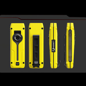 Taikoo EDC ไฟฉายเลเซอร์ยุทธวิธีทรงกระบอกแสงแรง, ไฟฉายแหล่งกำเนิดแสงหลายดวงชาร์จไฟหรี่แสงได้แบบไม่มีขั้น - Product Image 5