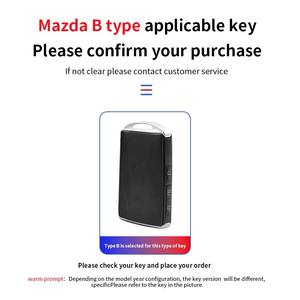 Funda Protectora de ABS y Gel de Sílice con Logo para Llave de Coche para <span class=keywords><strong>Mazda</strong></span> <span class=keywords><strong>3</strong></span> Alexa CX4 CX5 CX-5 CX8 CX-30 CX30 2019 <span class=keywords><strong>2020</strong></span> <span class=keywords><strong>Accesorios</strong></span> - Product Image 2