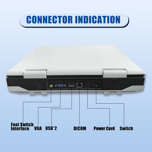 Les animaux de plate-forme PC utilisent une machine de balayage ultra sonore entièrement numérique portable à ultrasons de 15 pouces pour l'homme avec sonde convexe - Product Image 4