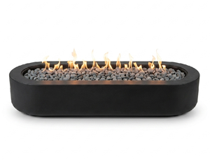 <span class=keywords><strong>Barbecue</strong></span> chauffant automatique, table de foyer extérieure en béton, cheminée rectangulaire portable pour patio - Product Image 1