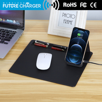 Tapis de souris avec recharge sans fil Tapis de souris Alfombrilla De Raton Con Soporte Para Boligrafo Con Cargador De Charger