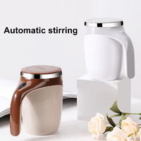Nouveautés 2023 – Bouteille mélangeuse électrique portable 380 ml à rotation automatique pour protéines, tasse à café avec couvercle, logo personnalisé