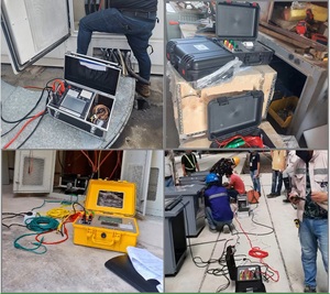 Ausgangs spannung 5000V und Kurzschluss strom 5mA Isolation widerstands <span class=keywords><strong>tester</strong></span> mit seriellem RS232-Anschluss