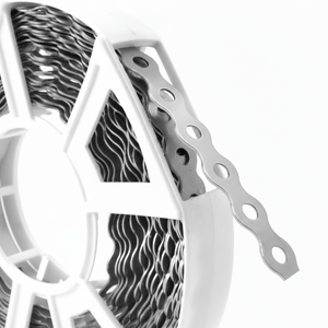 Ruban électrique en acier inoxydable AISI 304, rouleau de 10 mètres, largeur 12 et épaisseur 0.8, SKU 8830001 - Product Image 1