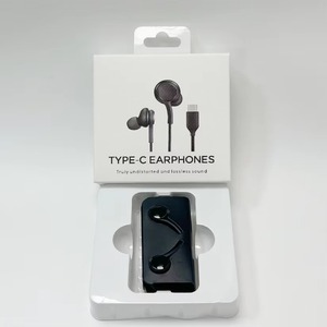 Auriculares intrauditivos USB-C, auriculares con cable tipo C, auriculares estéreo con micrófono incorporado, compatibles con teléfonos inteligentes - Product Image 5