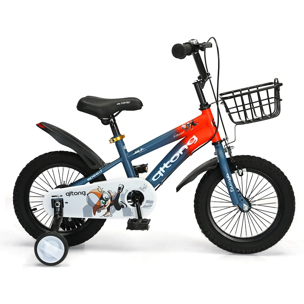 Bicicleta de equilíbrio infantil em aço carbono, bicicleta de alto ajustável para crianças, bicicleta de ciclo para meninas e meninas, 12 '' 14 '' 16 '' 18 ''