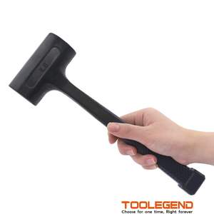 Palu karet anti guncangan, perkakas Stainless Steel multifungsi + palu karet anti guncangan kualitas tinggi - Product Image 4