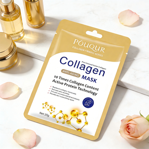 Maschera Viso Antirughe con Collagene Idrolizzato e Acido Ialuronico, Idratazione Profonda, Migliora l'Elasticità e la Luminosità della Pelle, 10 Volte Più Collagene - Product Image 6