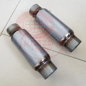 Résonateur de silencieux d'échappement de voiture personnalisé Formes et tailles multiples Options en acier aluminisé, galvanisé ou inoxydable - Product Image 6