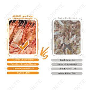 Профессиональная автоматическая сушильная машина с тепловым насосом на 900 кг с ПЛК и насосом для обезвоживания фруктов, овощей и сельскохозяйственной продукции - Product Image 4