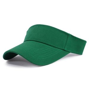 Visera Unisex de Color Sólido, Gorra de Protección Solar al por Mayor, Gorra Deportiva de Verano para Exteriores, Parte Superior Vacía - Product Image 6