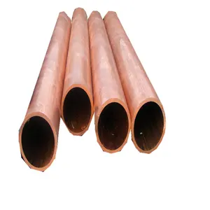 Tube en cuivre pur 0.50 - 2mm épaisseur de paroi tuyau en cuivre