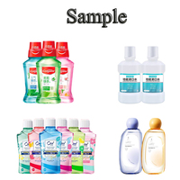 Ligne de production d'étiquetage de bouchage de remplissage de liquide de rince-bouche de vente chaude ligne d'emballage de bouteilles