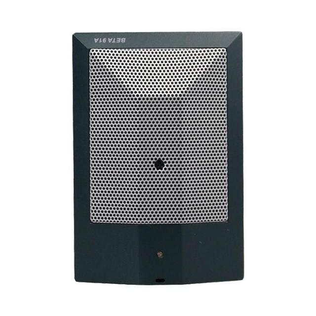 BETA 91A Boundary Condenser Microphone for Kick Drum Recording with Enhanced Bass Response and Clear Low-End Capture