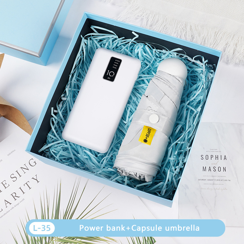 Power bank+Capsule umbrella