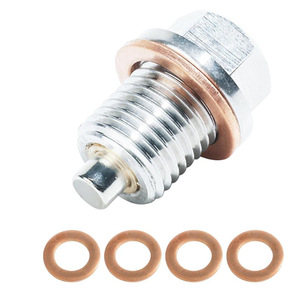 <b>Copper</b> <b>Washer</b> 0.55in 1.4cm Inner Diameter 0.79in 2cm Outer Diameter For Oil Drain Plug Replacement - Product Image 5