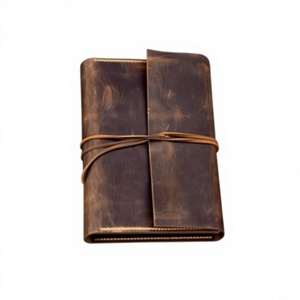 Funda de Cuero Genuino de Lujo para Cuaderno, Plegable, Cómoda, Protectora y Recargable, para Ejecutivos NBC-0032 - Product Image 1