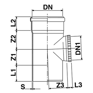 Phono Black CAP อุปกรณ์ท่อ100ตรวจสอบประเภทสินค้า - Product Image 3